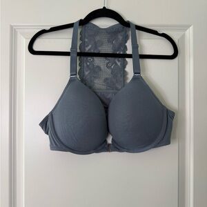 Cacique Blue Lace T-Shirt Bra
